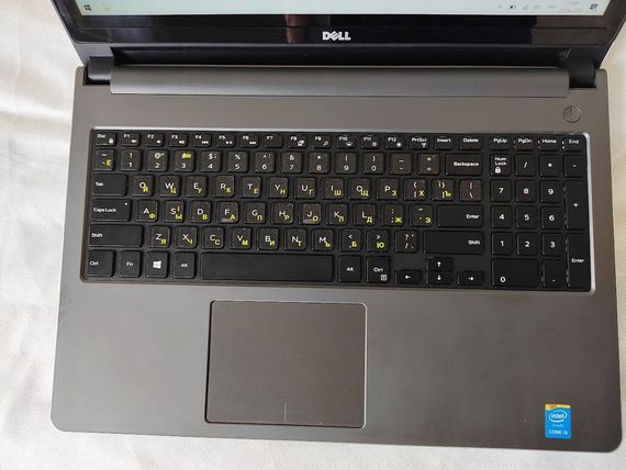 Ноутбук  Dell Inspiron 5558 - 15.6 HD Touch/i5 4210U/8/120  Б/У | Зображення 1