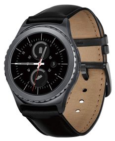Шкіряний ремінець Primo для годинника Samsung Gear S2 Classic (SM-R732 / SM-R735) - Black