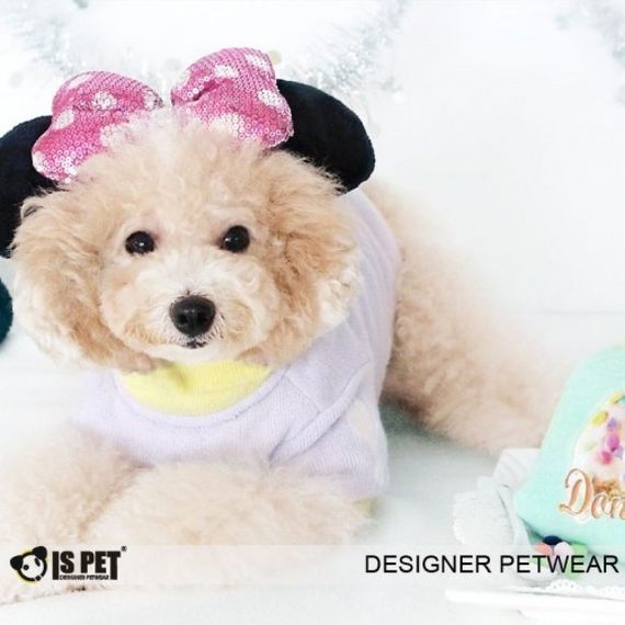 Толстовка для собак Is Pet "Donut Bites sweater" фиолетовый | Зображення 1
