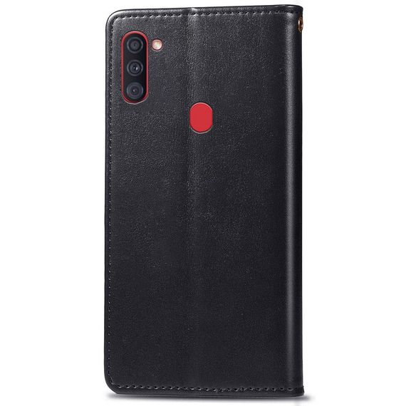 Шкіряний чохол-книжка GETMAN Gallant (PU) для Samsung Galaxy A11 Чорний | Зображення 2