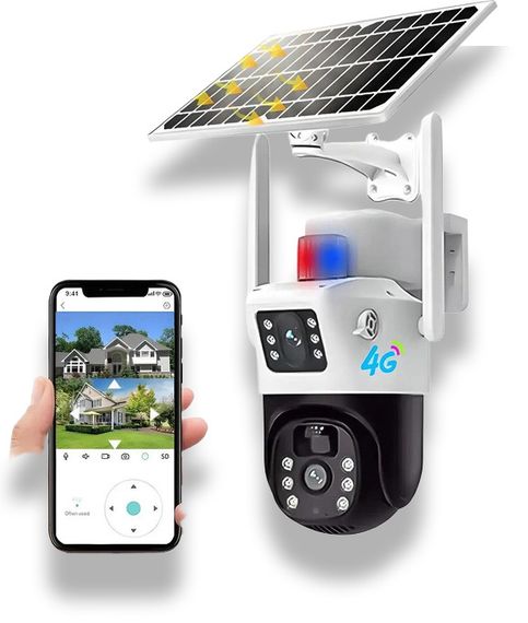 Сонячна відеокамера 4G, бездротова, XPRO, SPM-XA01 (234576166_4202)