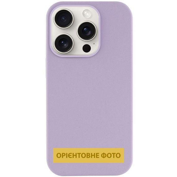 Чохол Silicone Case (AA) NO LOGO with MagSafe для Apple iPhone 17 Air (6.5") Бузковий / Lilac | Зображення 1