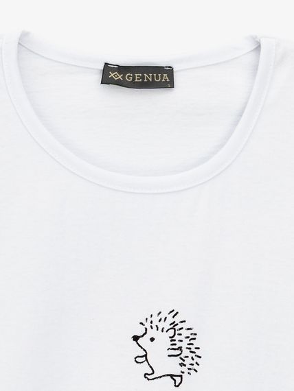 Футболка з принтом жіноча GENUA 26412 M Білий shop (2000999569814) | Зображення 1