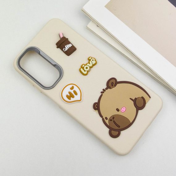 Чохол TPU Leather Toys для Samsung Galaxy A25 5G Capybara / Sand | Зображення 2