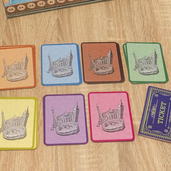 Настольная игра "Галопом по Европе" 0840 развивающая | Зображення 7