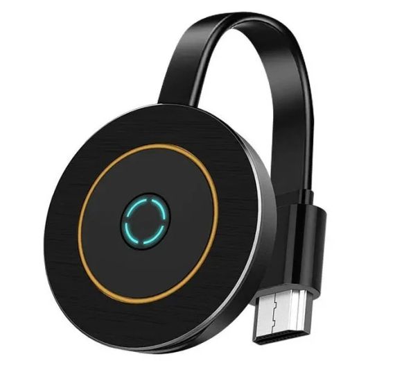 Беспроводной мультимедийный WIFI HDMI адаптер медиаплеер Mirascreen Mirroring Chromecast