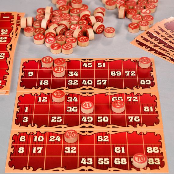 Настольная игра "Традиционное Лото" 30488 бочонки 90 штук | Зображення 4