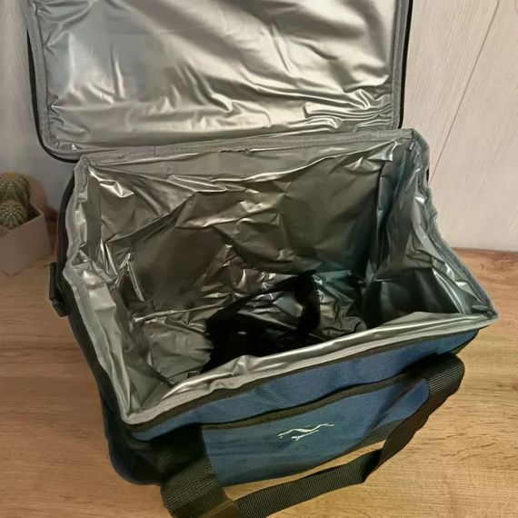 Термосумка холодильник 26 л синя 39×23×28 см | Зображення 2