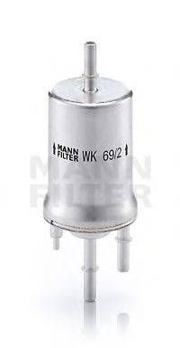Фільтр палив. AUDI A3 (вир-во MANN) MANN-FILTER WK692 на SKODA FABIA (6Y2)