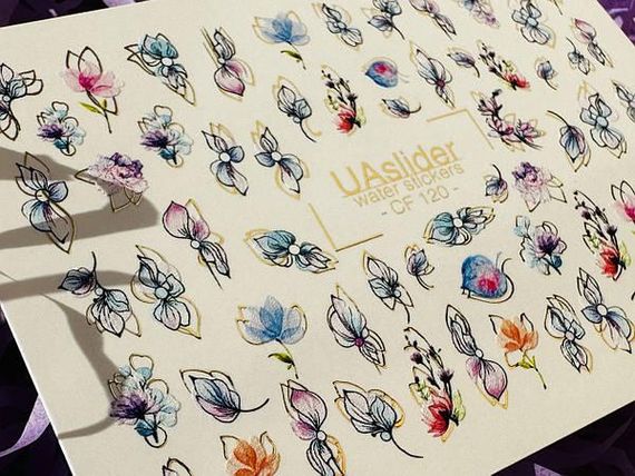 Фольгированый слайдер UAslider CF 120 на водяной основе (7x10см) | Зображення 2