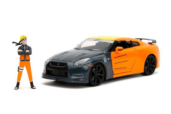 Игровая металлическая машинка Naruto Нисан GT-Rс Наруто | Зображення 8