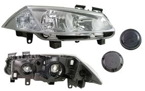 Фара Передняя Renault Megane 2  2003-2006 Правая H7/H1, Автом. Регул.