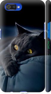 Чохол на Realme C2 Димчастий кіт "825m-1852-2448"