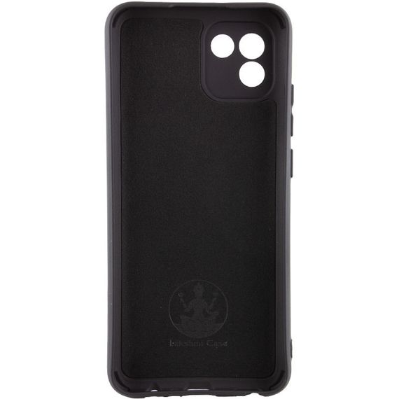 Чохол Silicone Cover Lakshmi Full Camera (A) для Samsung Galaxy A03, Чорний | Зображення 1