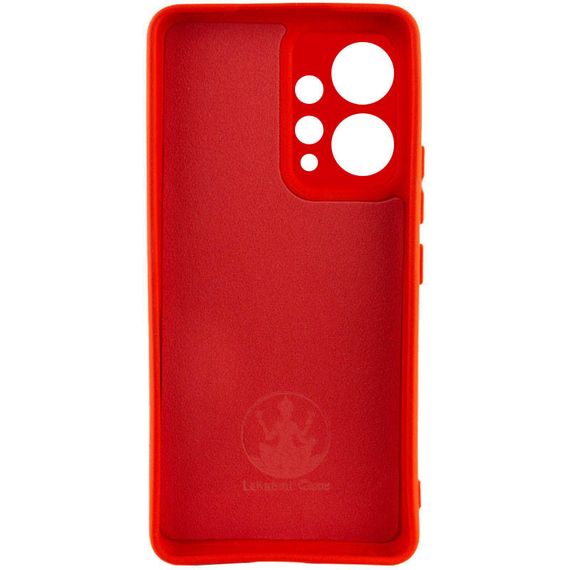 Чехол Silicone Cover Lakshmi Full Camera (AAA) для Xiaomi Redmi Note 12 4G Full camera, Червоний / Red | Зображення 1