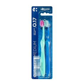 Набір зубних щіток Curasept SOFT TOOTHBRUSH, MEDIUM 0,17 - BIPACK