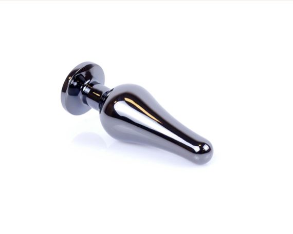 Анальна пробка - Jewellery Dark Silver BUTT PLUG- Purple Sex Aura | Зображення 2