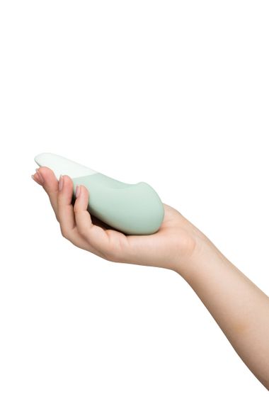 Вибратор универсальный бесшумный Womanizer Vibe Sage, мятный Sex Aura | Зображення 4