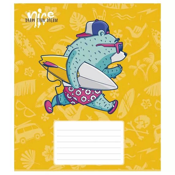 Зошит учнівський "Your dream" 018-3269L-2 у лінію, 18 аркушів