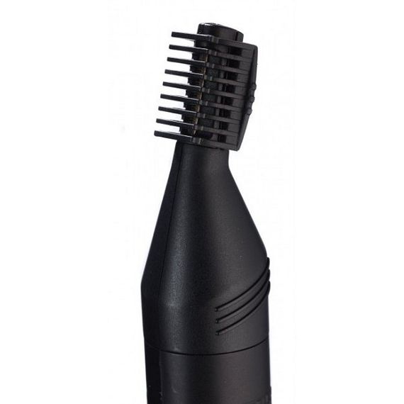 Тример BaByliss для стрижки волосся в носі і вухах, 2 насадки, чорний (E652E) | Зображення 2