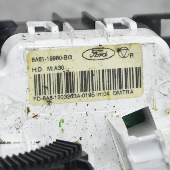 Блок керування клімат контролем Ford Fiesta VII 2012-2017 Панель пічки кондиціонера Форд Фієста 7 8A6119980BG | Зображення 5