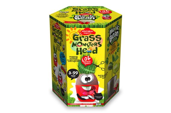 Набір для дослідів GMH-01-01U,02U,03U...08U GRASS MONSTERS HEAD DANKO | Зображення 1