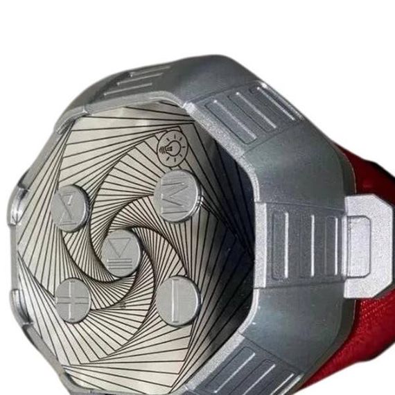 Фонарь колонка аккумуляторный с радиоприемником RT-892 EVERTON Красный