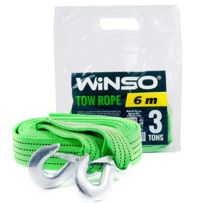 Трос буксировочный WINSO 3т, 6м (133600) | Зображення 1