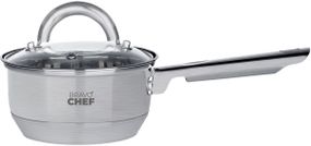 Ківш Bravo Chef 14 см (1.15 л) з кришкою