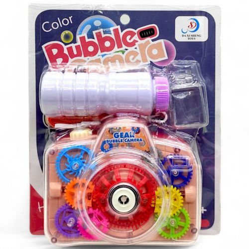 Пузырькомет-генератор "Камера с шестернями" 120 мл (красный)