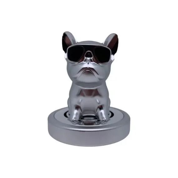 Ароматизатор для авто "Бульдог" с качающейся головой, размер 9х8 см | Зображення 1