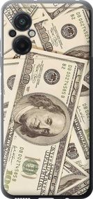 Чехол на Xiaomi Poco M5 Доллары "3016u-2767-17620"