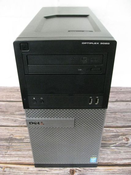 Ігровий ПК Dell Optiplex 3020 Tower / Intel Core i5-4570 (4 ядра по 3.2 - 3.6 GHz) / 16 GB DDR3 / 120 GB SSD + 500 GB HDD / nVidia GeForce GTX 750, 2 GB GDDR5, 128-bit / DVD-RW / Win 10 Pro + Кабель живлення б/в | Зображення 1