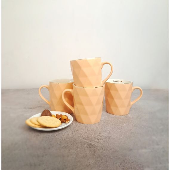 Чашка VT-C-164330 Ледяная бежевая 330 мл Vittora | Зображення 2