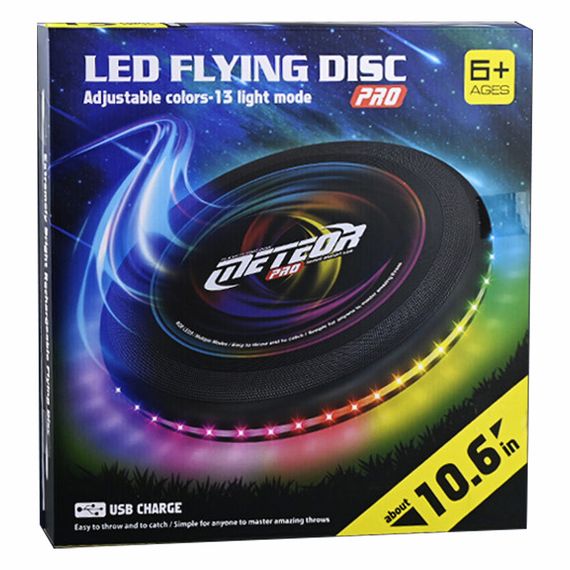 Фрісбі 102 Shantom Led (22.5cm) Black | Зображення 4