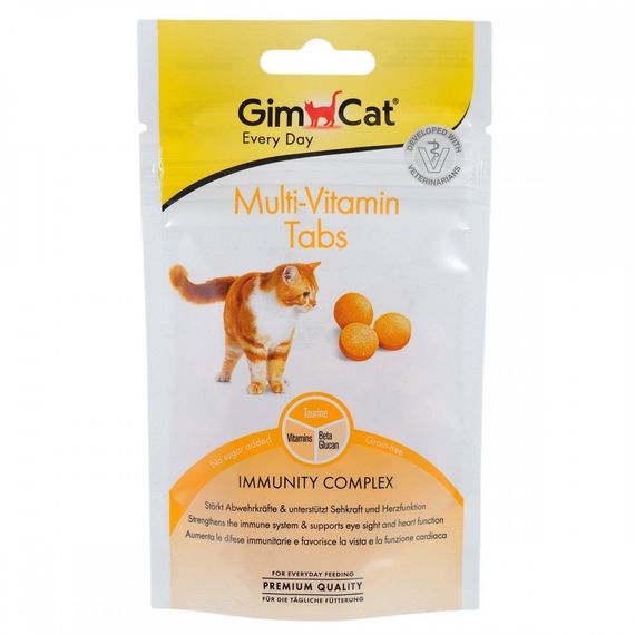 Вітаміни GimCat Every Day Multivitamin для котів для підвищення імунітету 40 г