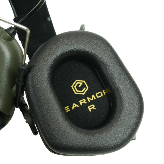 Тактичні активні навушники Earmor M32X MOD4 + кріплення чебурашки олива | Зображення 5