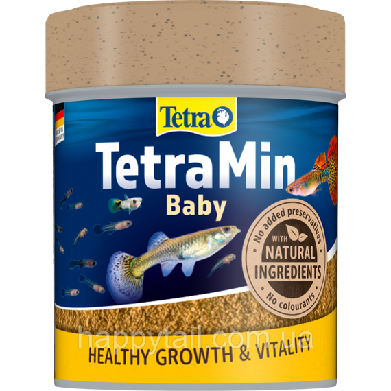 Корм TetraMin Baby 66 мл — Стартові мікропластівці для малька (до 1 см) | Зображення 3
