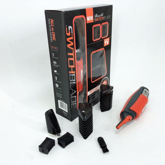 Бритва электрическая с насадками Switchblade X-TRIM, Бритва триммер для мужчин, WD-316 Сухая бритва | Зображення 4