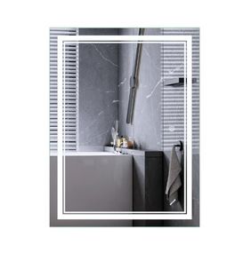 Дзеркало Mixxus Premium QUADRO MR20-90x70-REVERSE (LED Touch, Anti-fog) (MP6621)