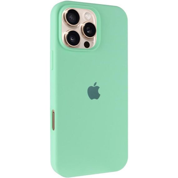 Чохол Silicone Case Full Protective (AA) для Apple iPhone 16 Pro Max (6.9") Зелений / Pistachio