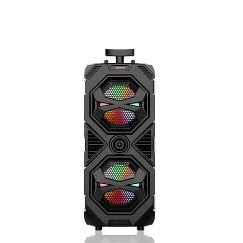 Портативна колонка XPRO ZQS8212  валіза 30Вт, USB, SD, FM радіо, Bluetooth, 1 мікрофон, ДК (MER-15655) | Зображення 2
