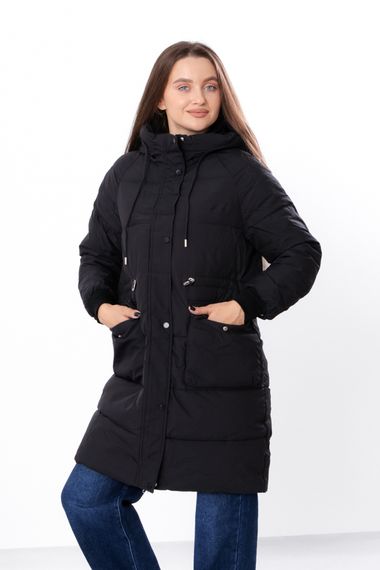 Куртка жіноча (зима) Носи своє L Чорний (p-15723-180048)