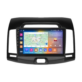 Штатна магнітола Lesko для Hyundai Avante IV 2006-2010 екран 9" 4/64Gb CarPlay 4G Wi-Fi GPS Prime