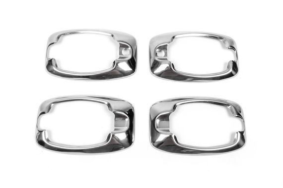 Накладки на ручки (нерж.) Накладки на ручки (4 части) для Peugeot Boxer 2006-2024 и | Зображення 5