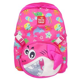 Рюкзак детский "Shark" T2625 застежка-молния, 1 отделение Розовый