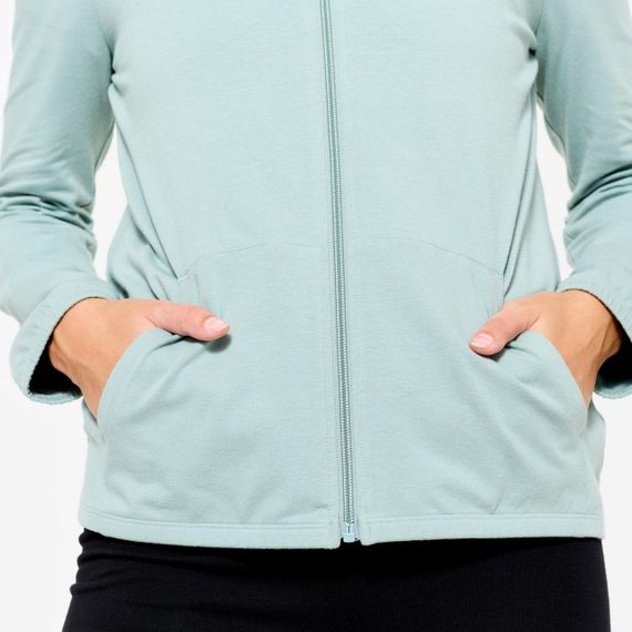 Кофта жіноча 500 зелена - XS | Зображення 5