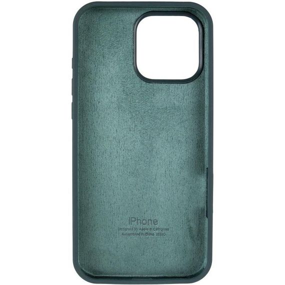 Чохол Silicone Case Full Protective (AA) для Apple iPhone 14 Pro (6.1") Зелений / Forest green | Зображення 2