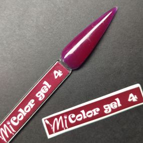 Наліпка на тіпсу (палітру) для гелю Mi Color №04 (9 x 55 мм)