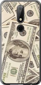 Чехол на Nokia 6.1 Plus Доллары "3016u-1539-17620"